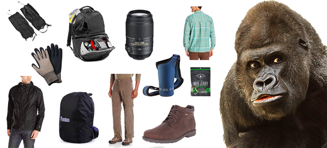 Packing List for Gorilla Trekking in Rwanda, Uganda & Congo