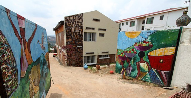 Touring Inema Art Centre in Kigali Rwanda